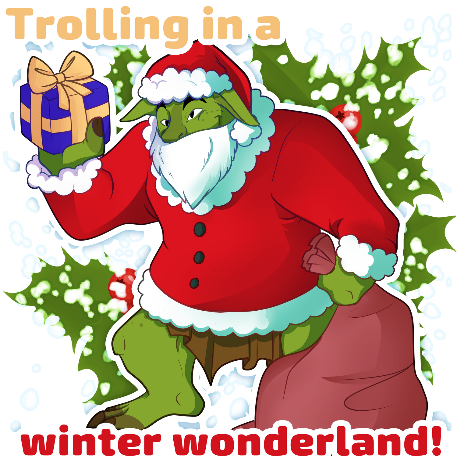 Trolling in a winter wonderland!