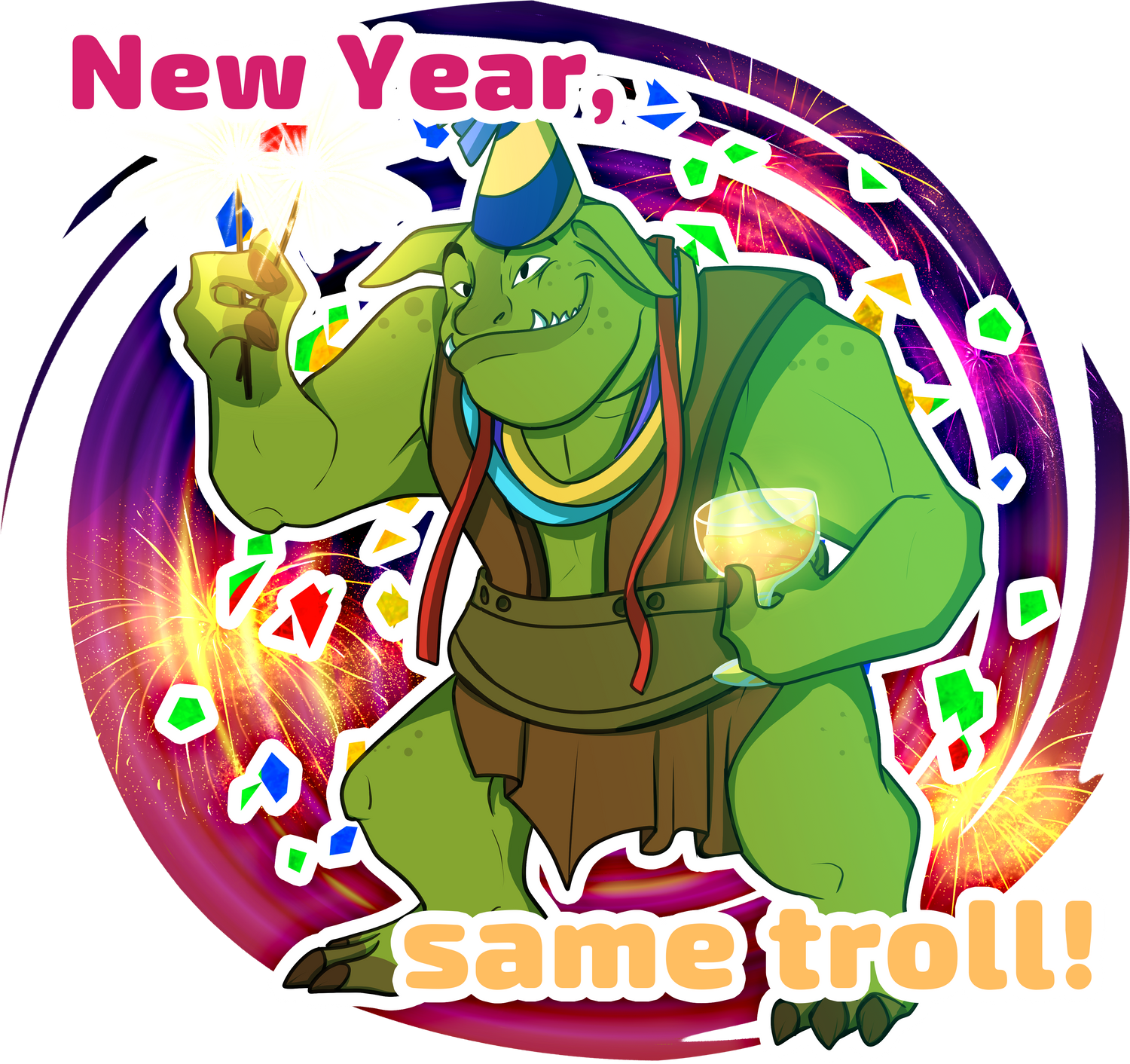 New Year, Same Troll!
