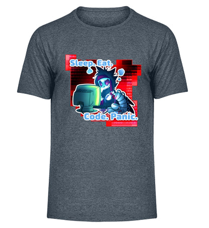 Dunkelgrau Meliert-6808